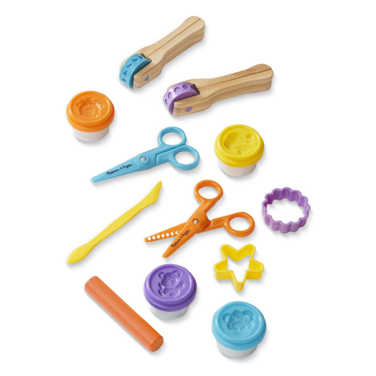 Melissa & Doug Created by Me! Cut, Sculpt & Roll Modeling Dough Kit - Image 3