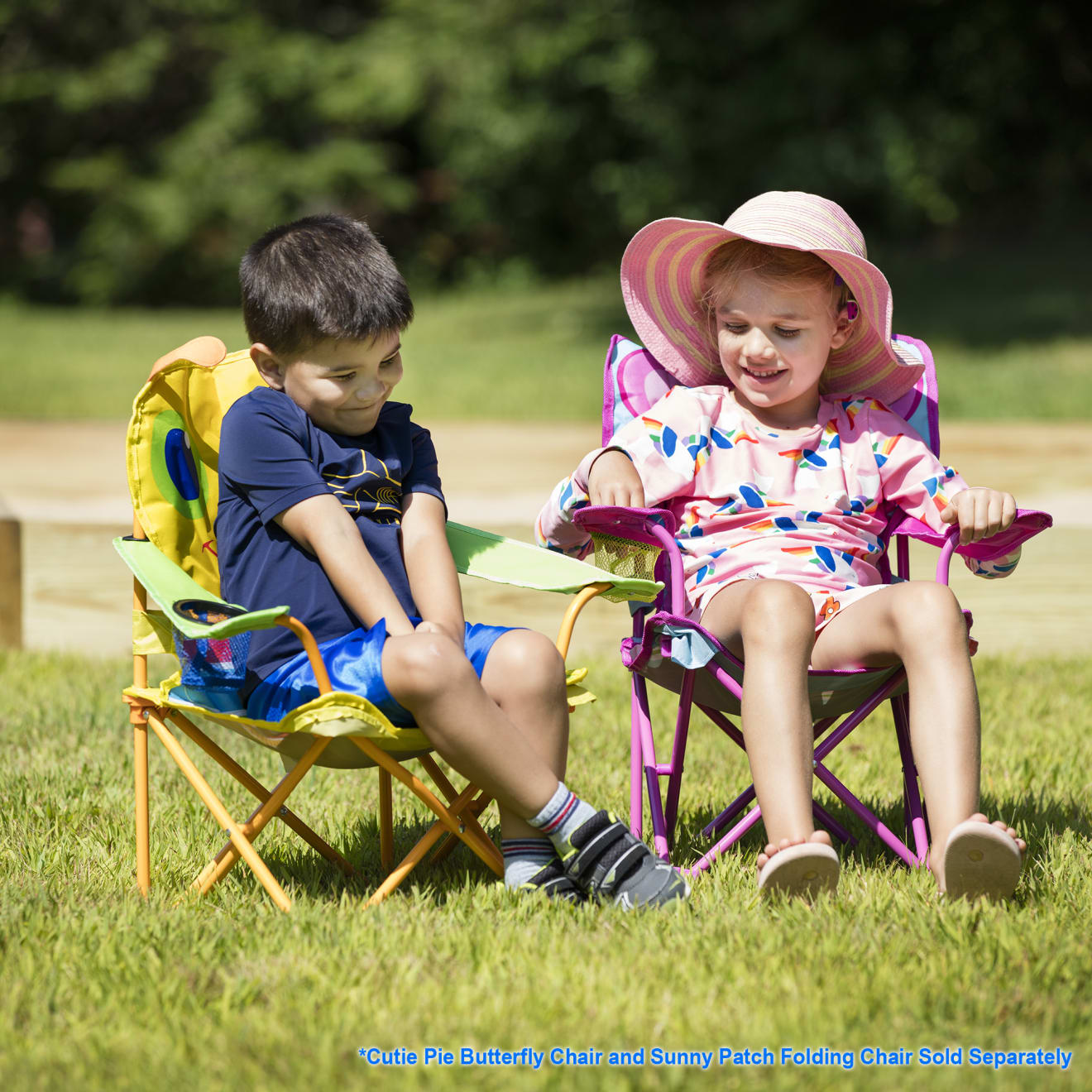 Melissa & Doug Cutie Pie Butterfly Camp Chair - Image 2