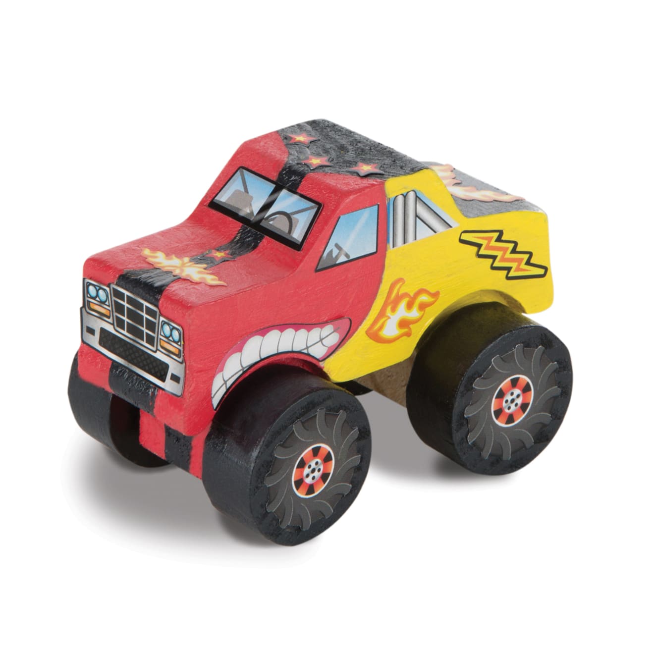 Melissa & Doug Created by Me! Monster Truck Wooden Craft Kit - Image 3