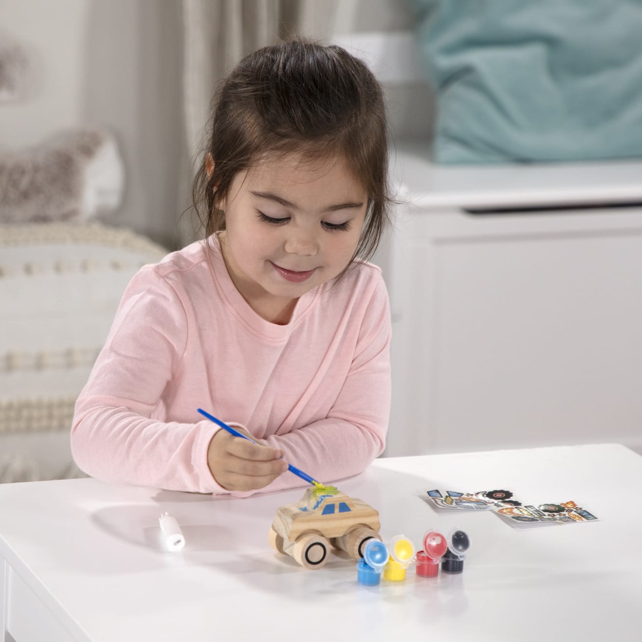 Melissa & Doug Created by Me! Monster Truck Wooden Craft Kit - Image 7