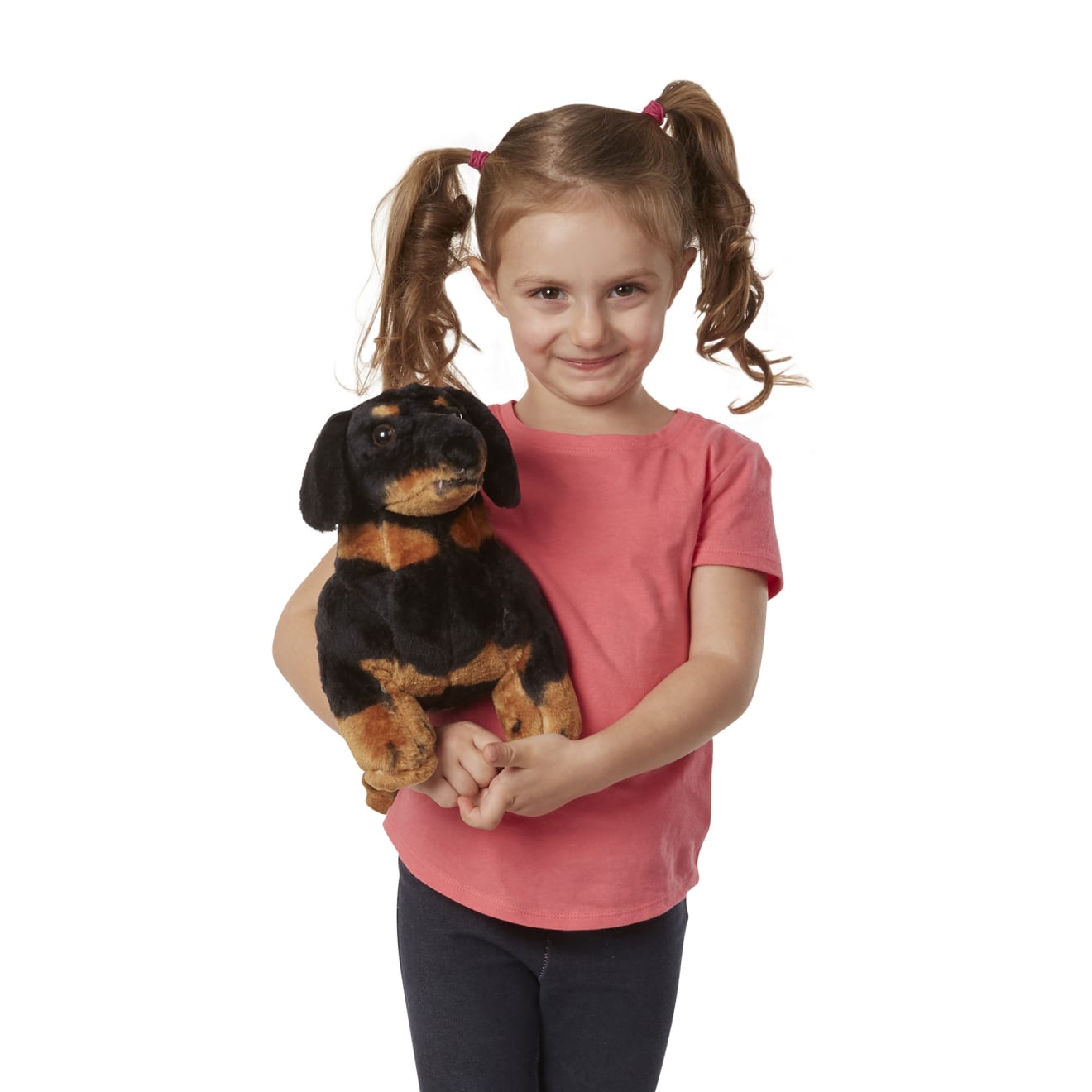 Melissa & Doug Dachshund Dog Giant Stuffed Animal - Image 4