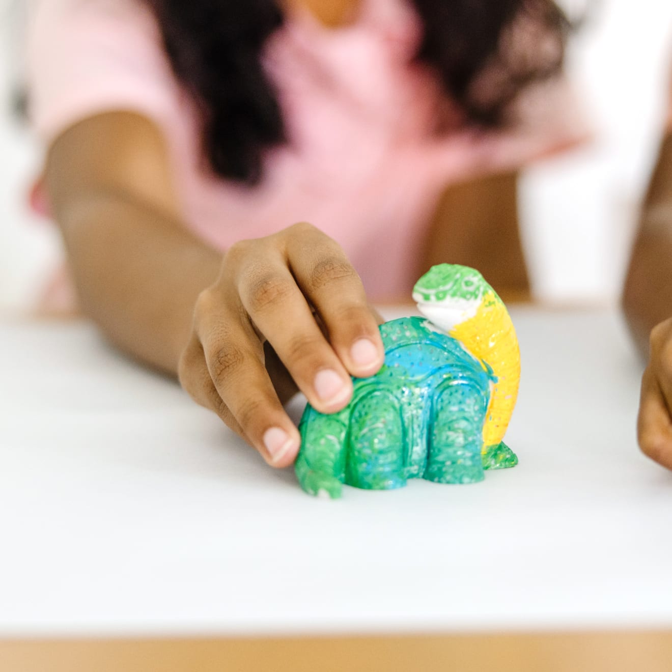 Melissa & Doug Created by Me! Dinosaur Figurines Craft Kit - Image 8