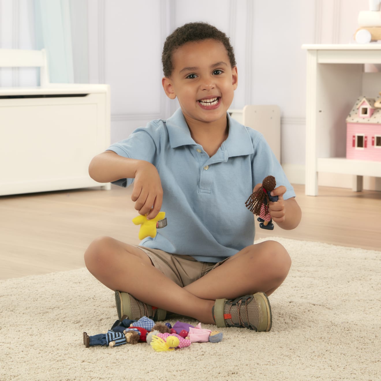 Melissa & Doug Wooden Doll Family - Image 8