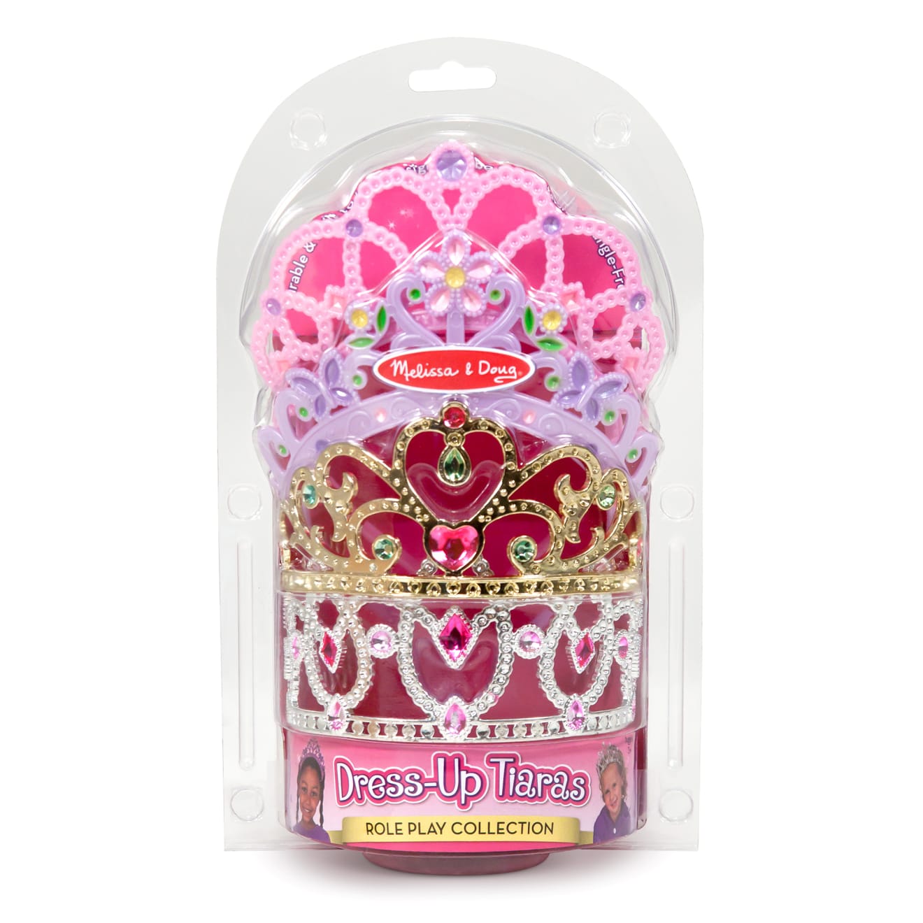 Melissa & Doug Role Play Collection - Crown Jewels Tiaras - Image 3