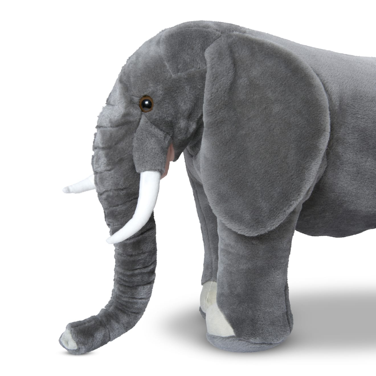 Melissa & Doug Elephant Giant Stuffed Animal - Image 4