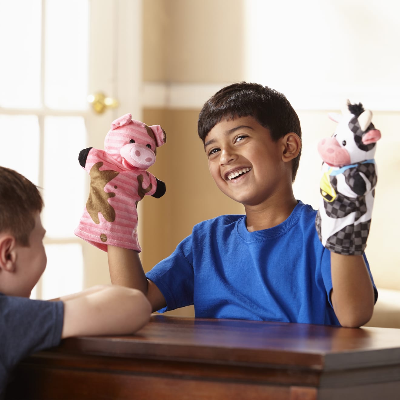 Melissa & Doug Farm Friends Hand Puppets - Image 5
