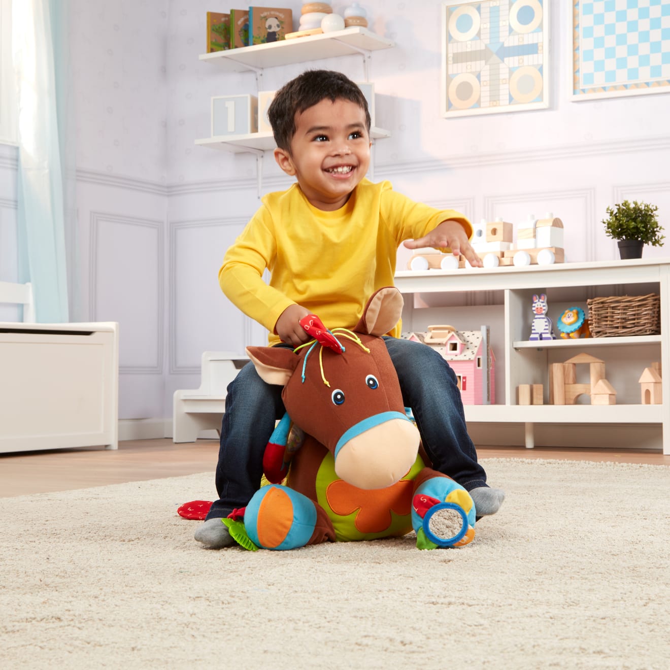 Melissa & Doug K??s Kids Giddy-Up & Play Activity Toy - Image 2