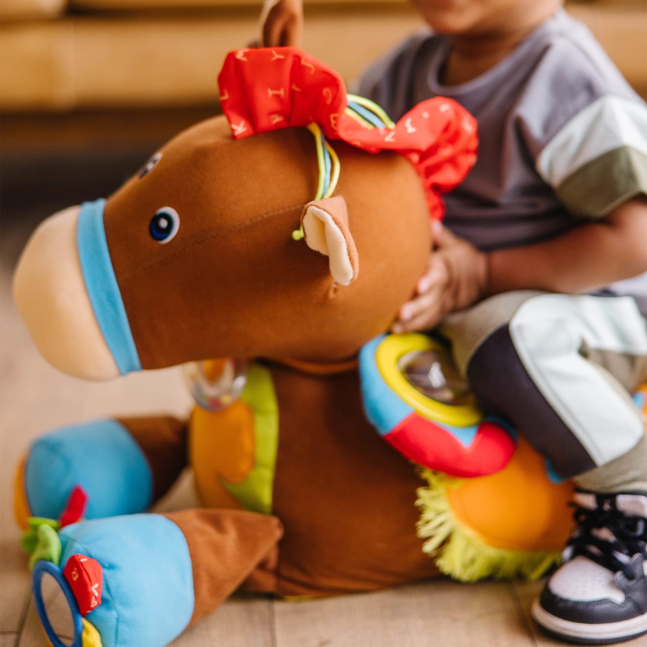 Melissa & Doug K??s Kids Giddy-Up & Play Activity Toy - Image 7