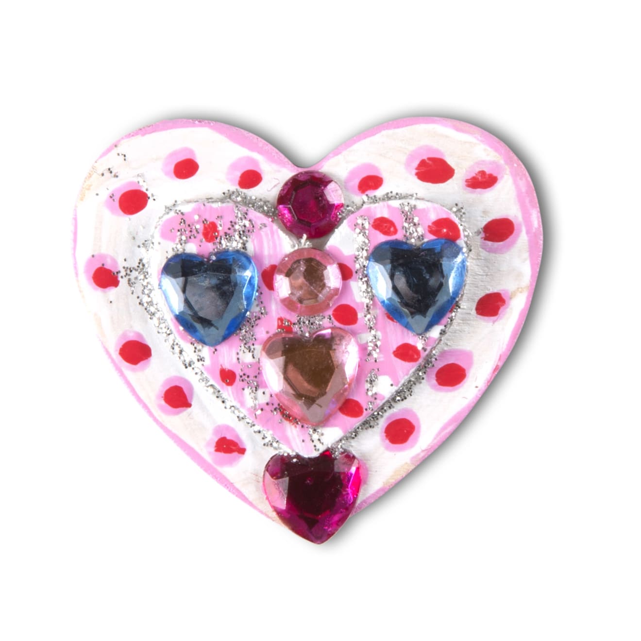 Melissa & Doug Created by Me! Heart Magnets Wooden Craft Kit - Image 9