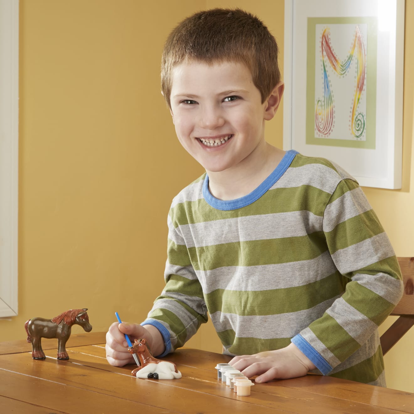 Melissa & Doug Created by Me! Horse Figurines Craft Kit - Image 2