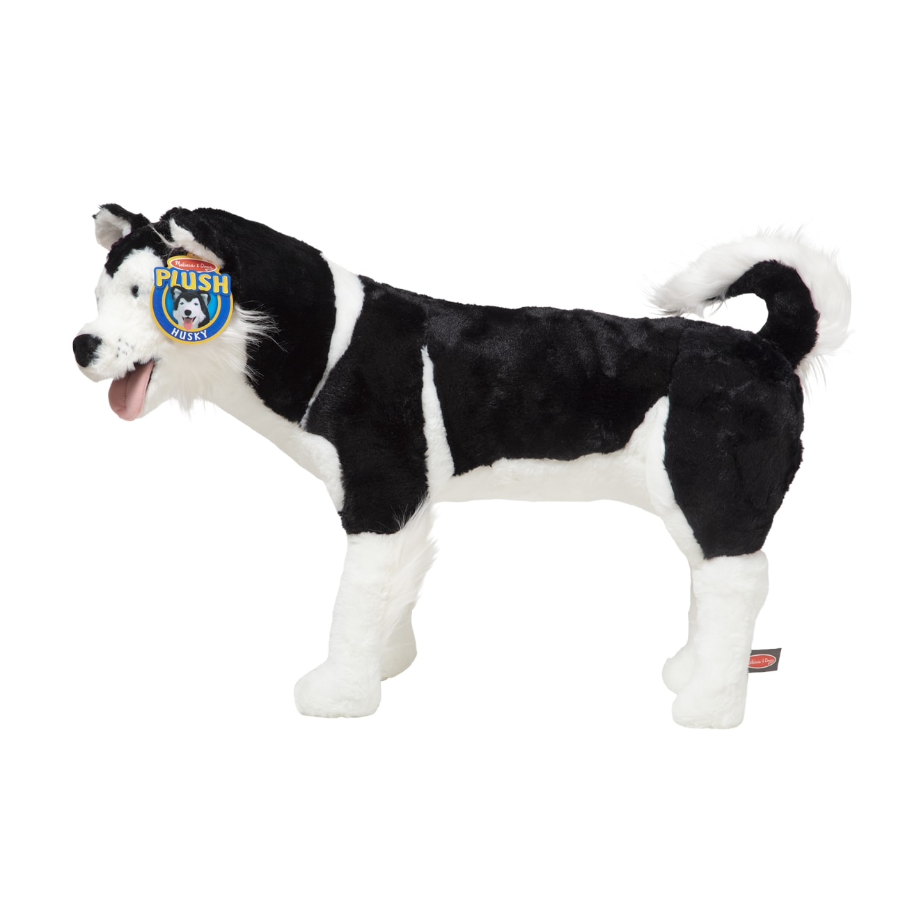 Melissa & Doug Husky Giant Stuffed Animal - Image 3