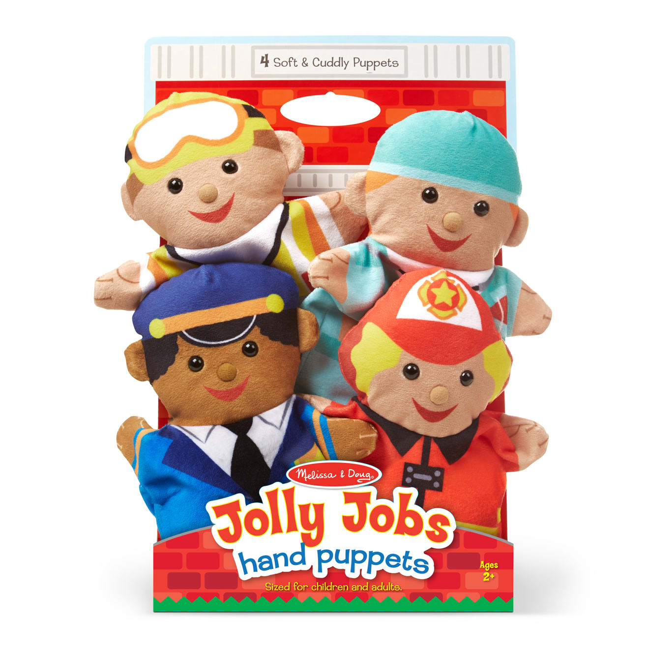 Melissa & Doug Jolly Helpers Hand Puppets - Image 3