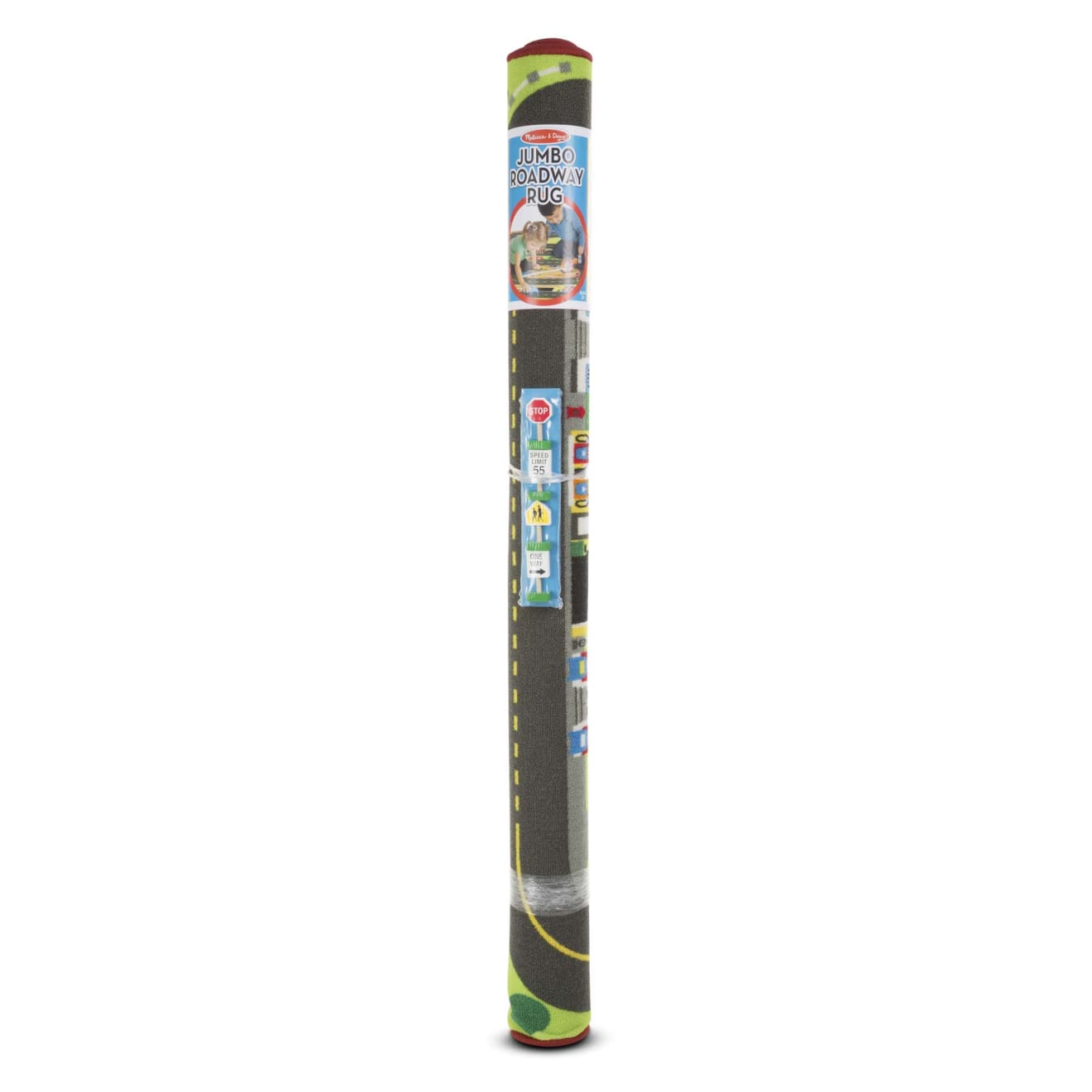 Melissa & Doug Jumbo Roadway Activity Rug - Image 3