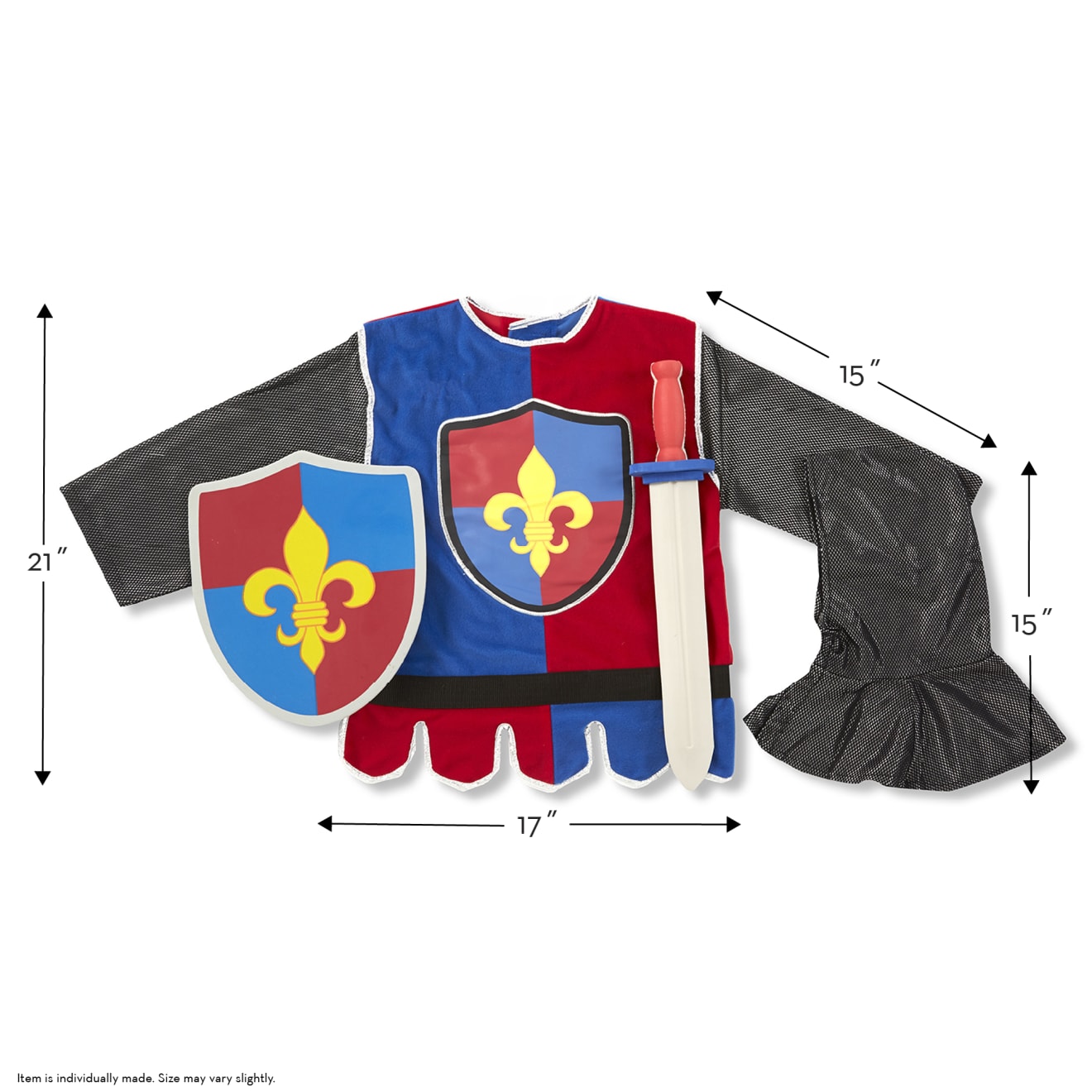 Melissa & Doug Knight Role Play Costume Set - Image 5