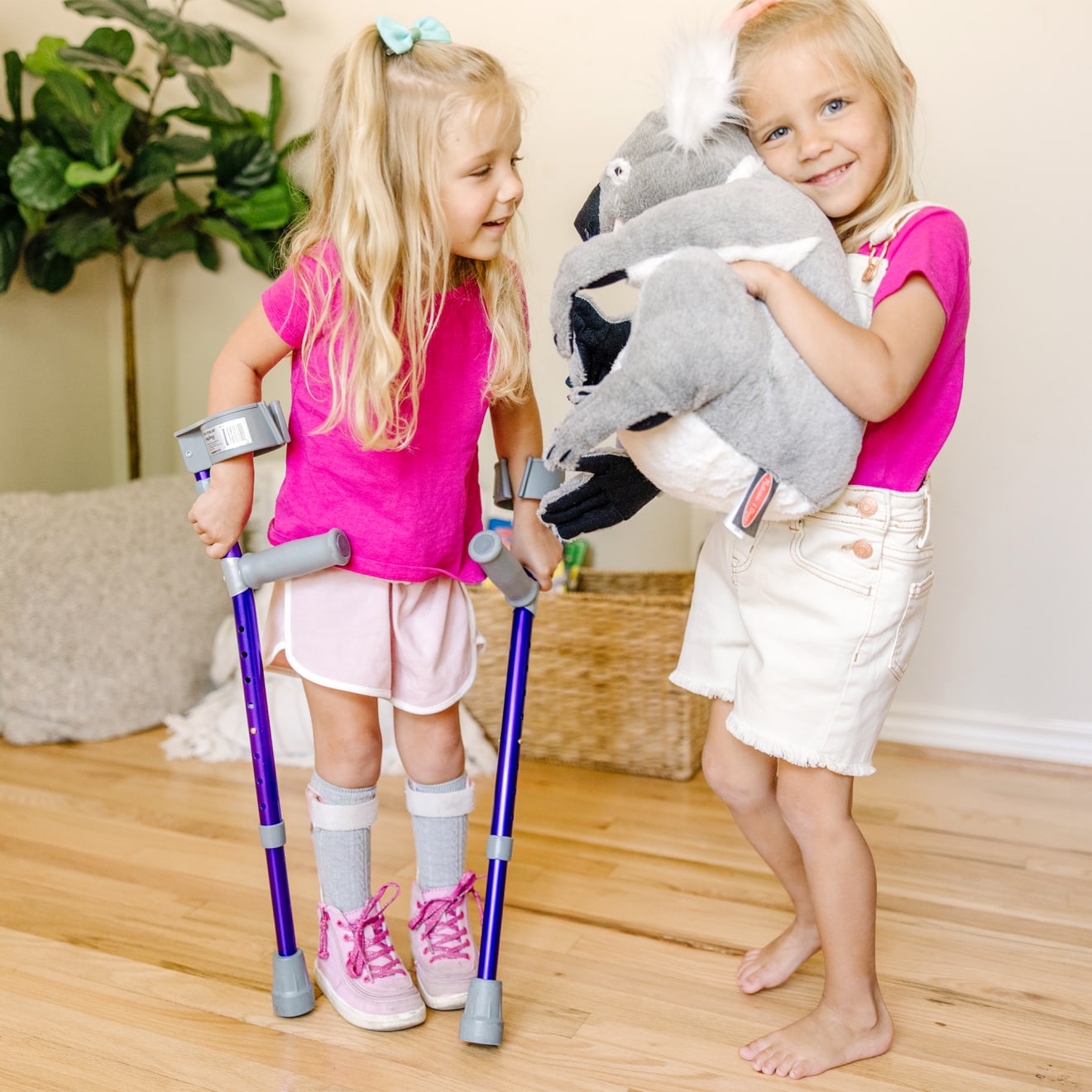 Melissa & Doug Lifelike Plush Koala - Image 8