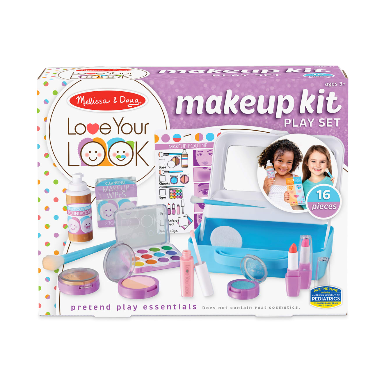 Melissa & Doug LOVE YOUR LOOK - Makeup Kit Play Set - Image 3