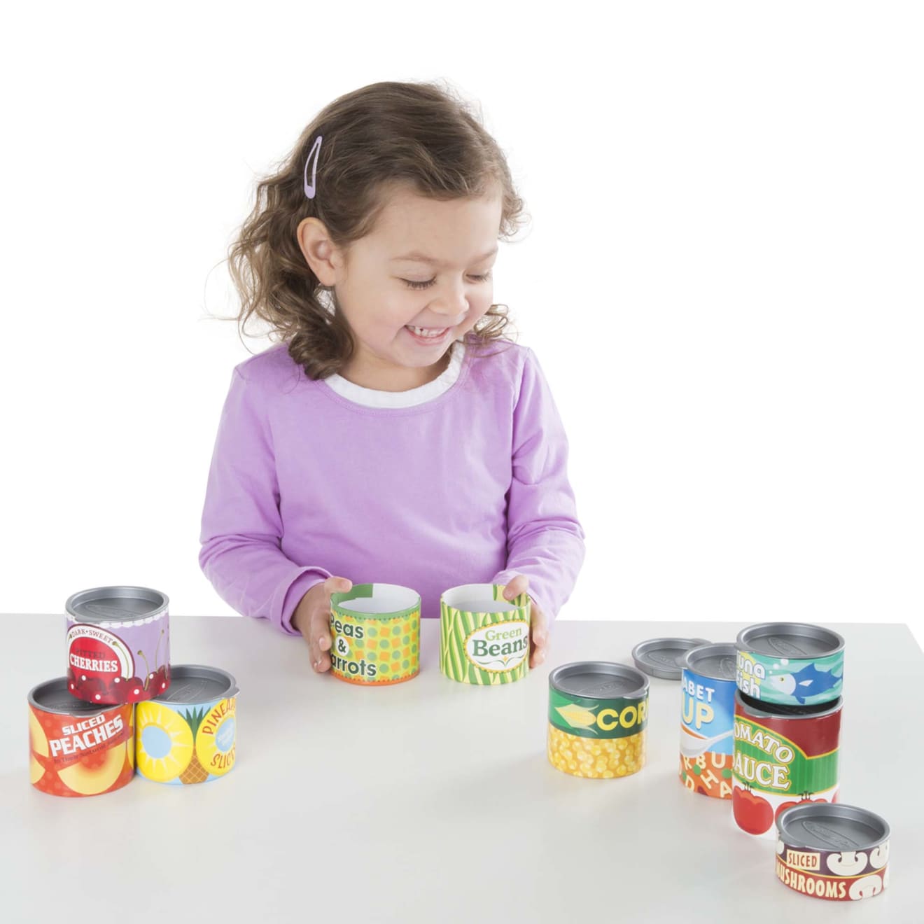 Melissa & Doug Let's Play House! Grocery Cans - Image 6