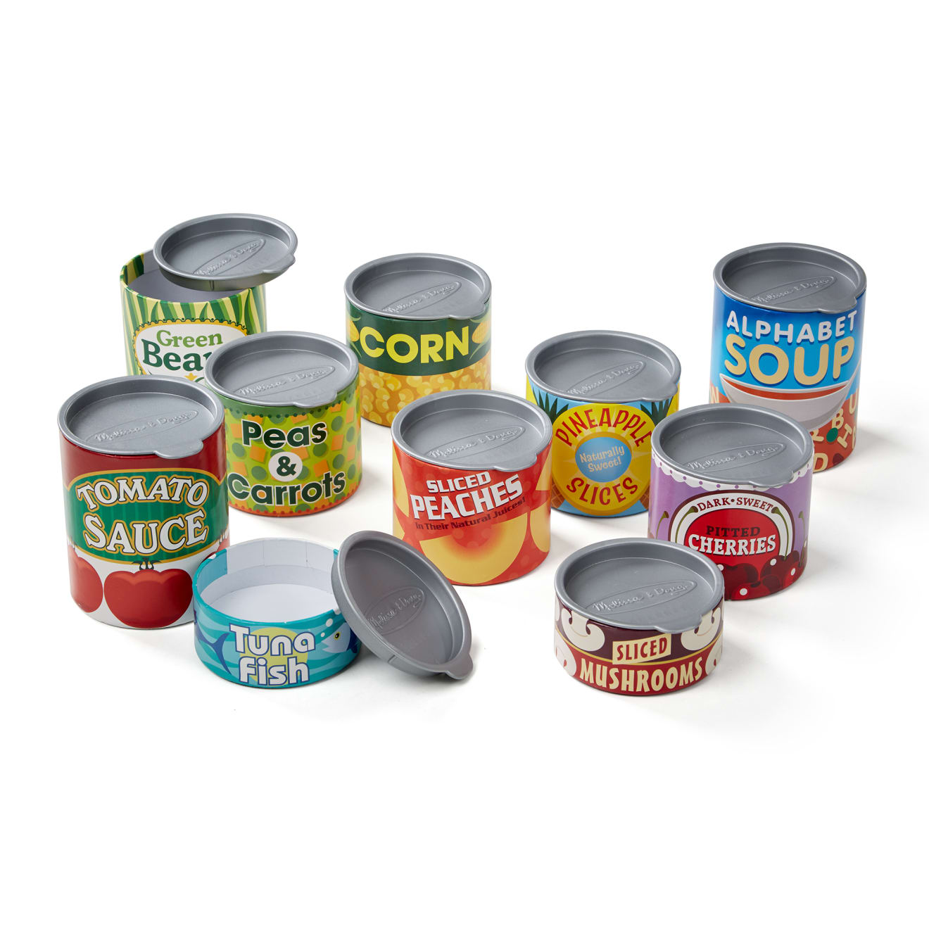 Melissa & Doug Let's Play House! Grocery Cans - Image 5