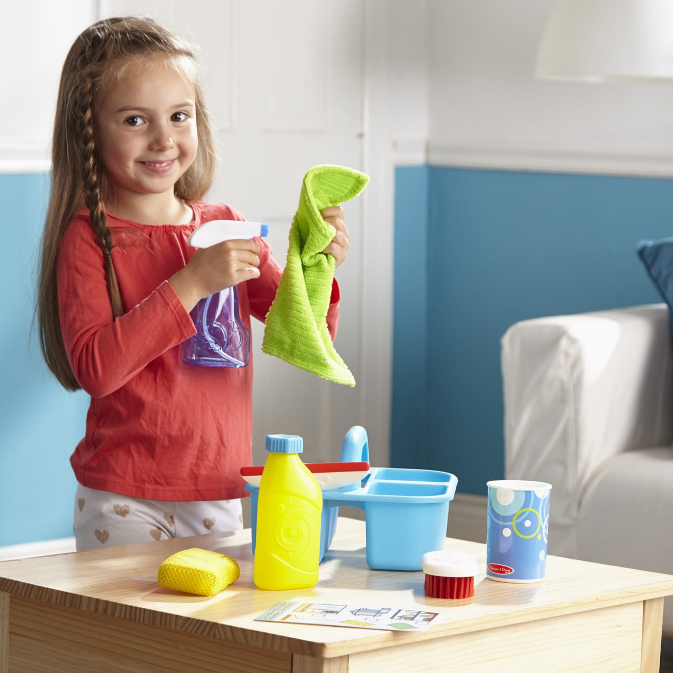 Melissa & Doug Let's Play House! Spray, Squirt & Squeegee Play Set - Image 2
