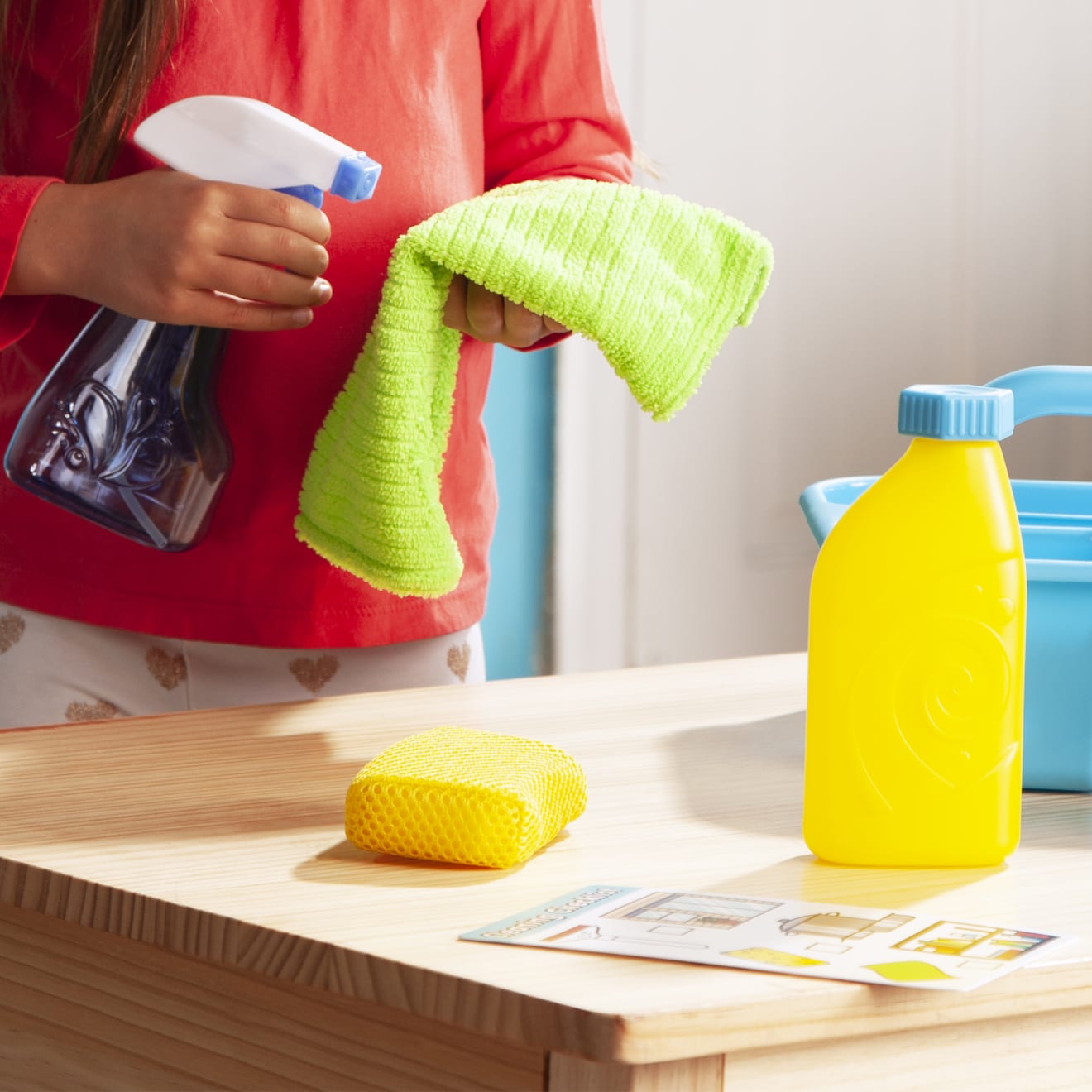 Melissa & Doug Let's Play House! Spray, Squirt & Squeegee Play Set - Image 6