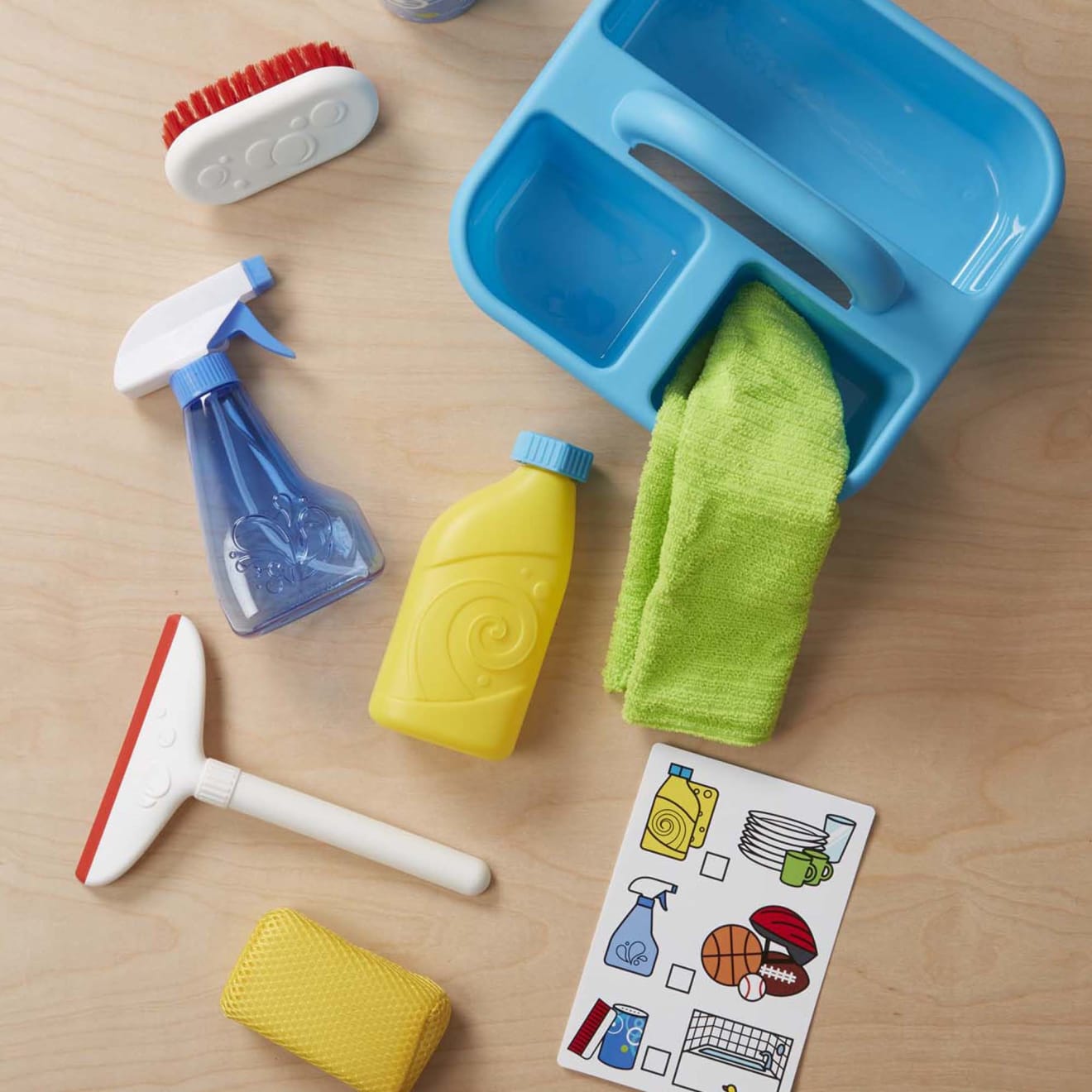 Melissa & Doug Let's Play House! Spray, Squirt & Squeegee Play Set - Image 9