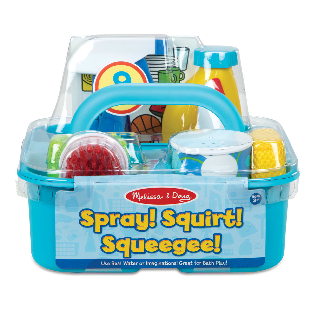 Melissa & Doug Let's Play House! Spray, Squirt & Squeegee Play Set - Image 3