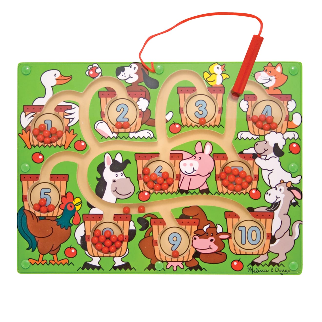 Melissa & Doug Magnetic Number Maze