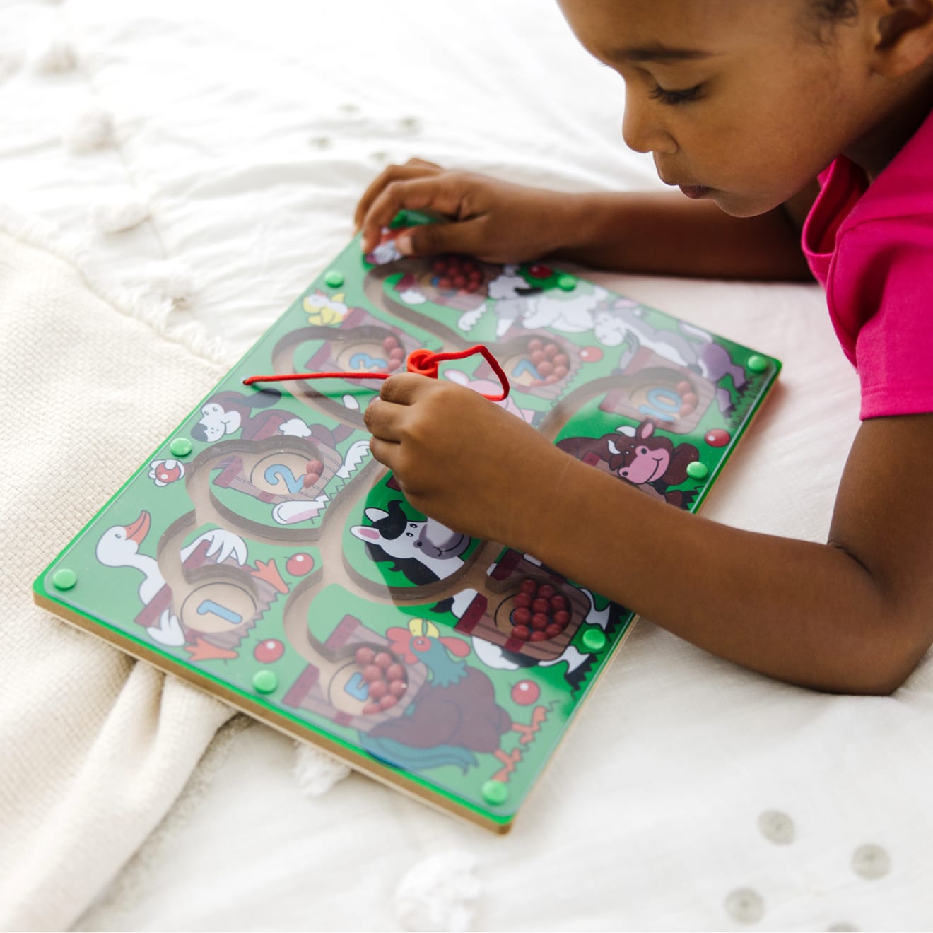 Melissa & Doug Magnetic Number Maze - Image 6