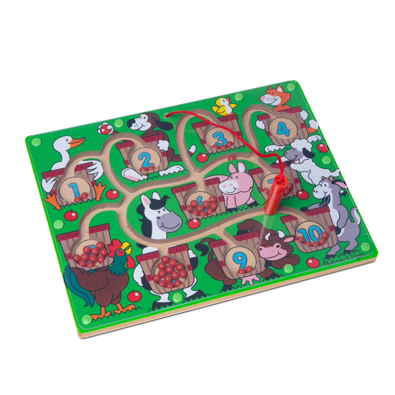 Melissa & Doug Magnetic Number Maze - Image 4