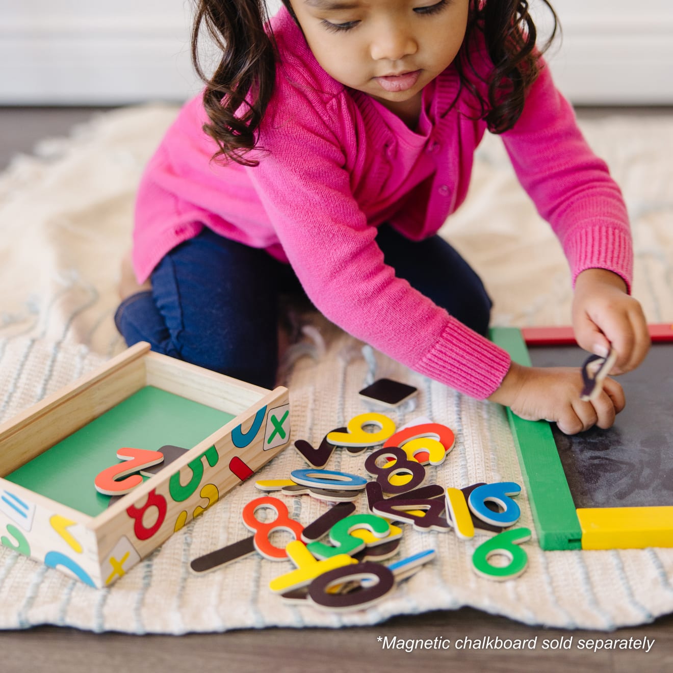 Melissa & Doug Magnetic Wooden Numbers - Image 7