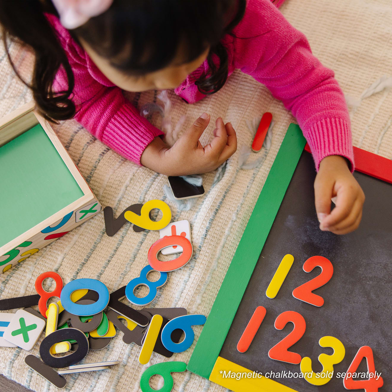 Melissa & Doug Magnetic Wooden Numbers - Image 6