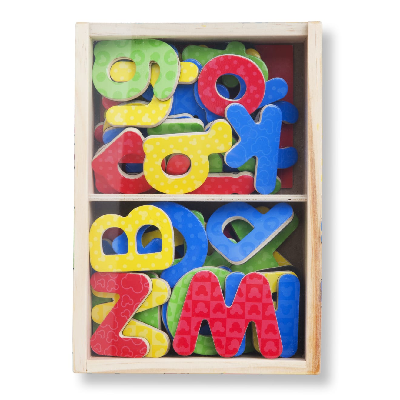 Melissa & Doug Disney Mickey & Friends Wooden Alphabet Magnets - Image 7