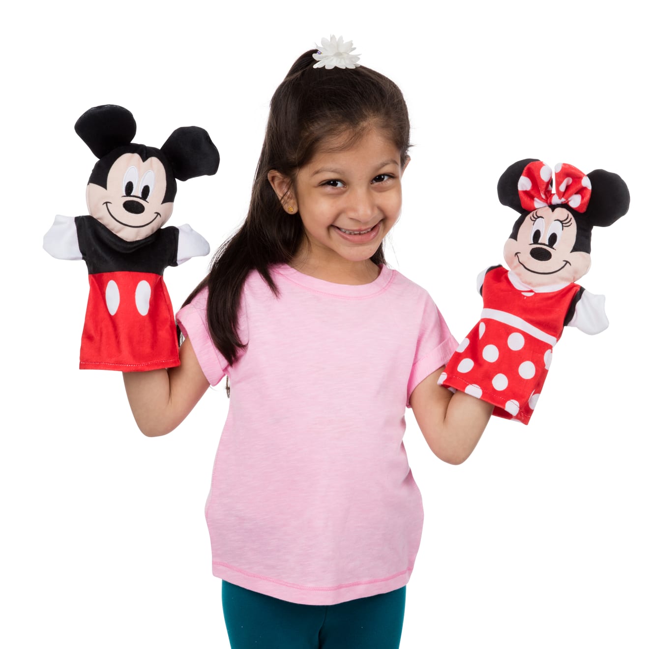 Melissa & Doug Disney Mickey Mouse & Friends Soft & Cuddly Hand Puppets - Image 8