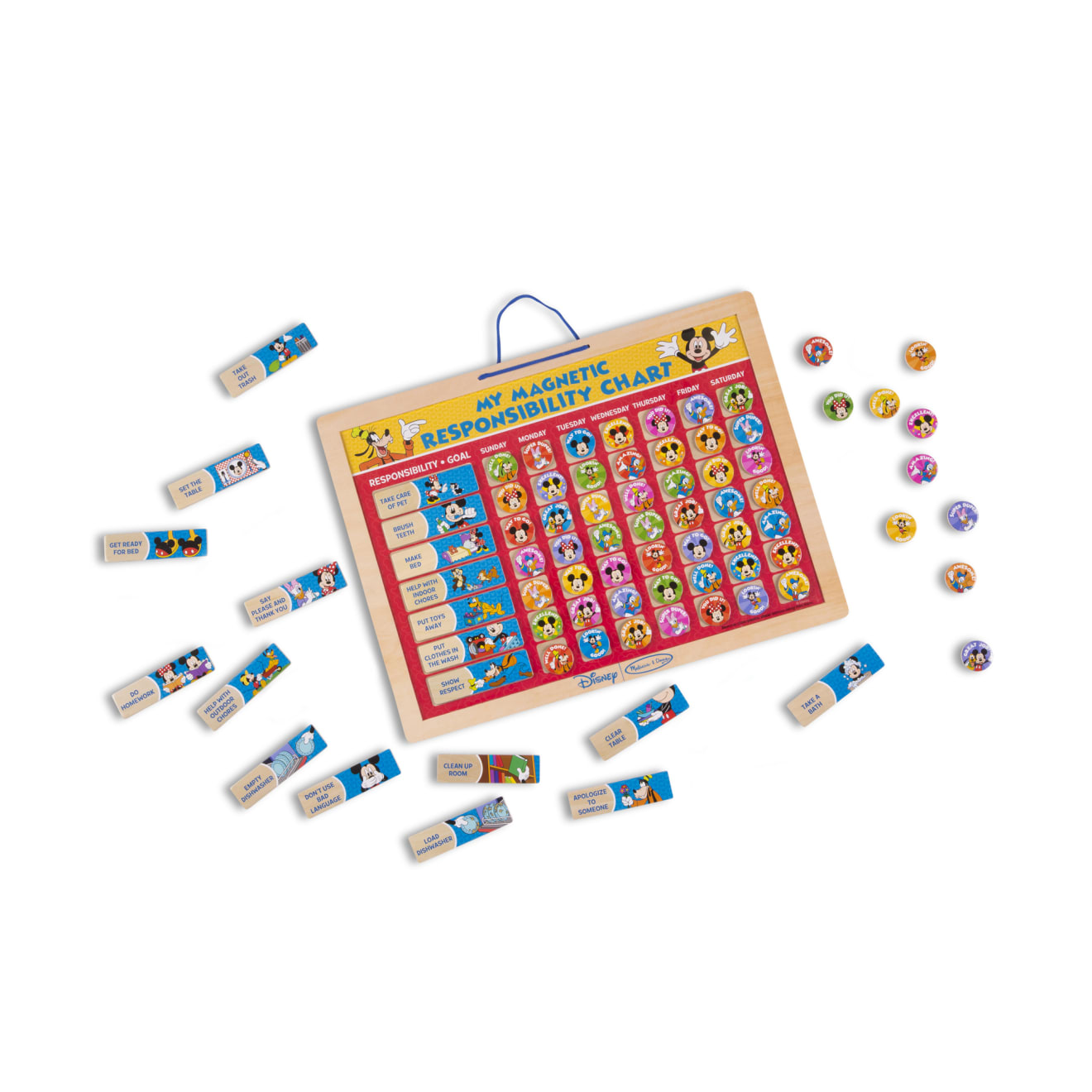 Melissa & Doug Mickey Mouse My Magnetic Responsibility Chart - Image 4
