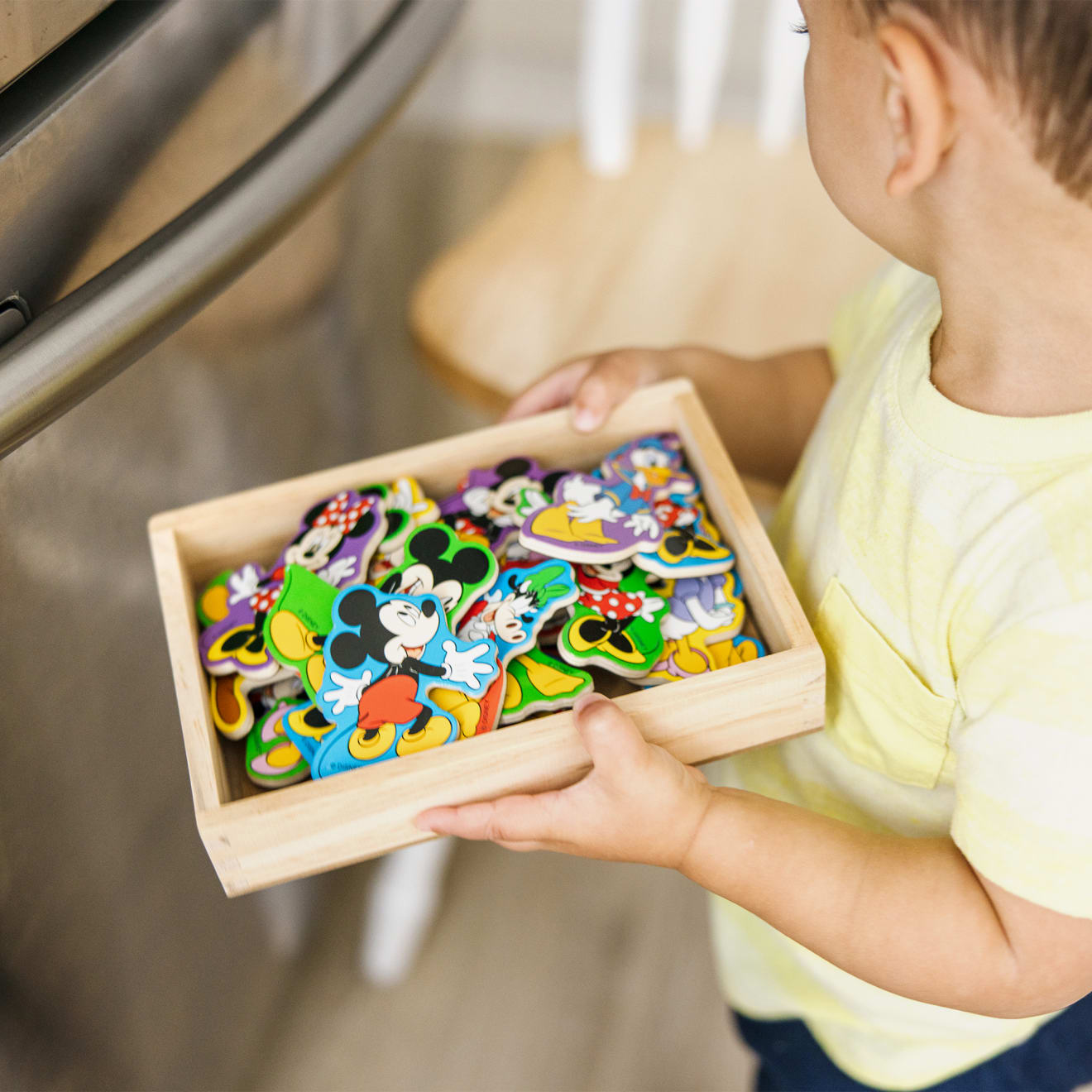 Melissa & Doug Disney Mickey Mouse Wooden Magnets - Image 8