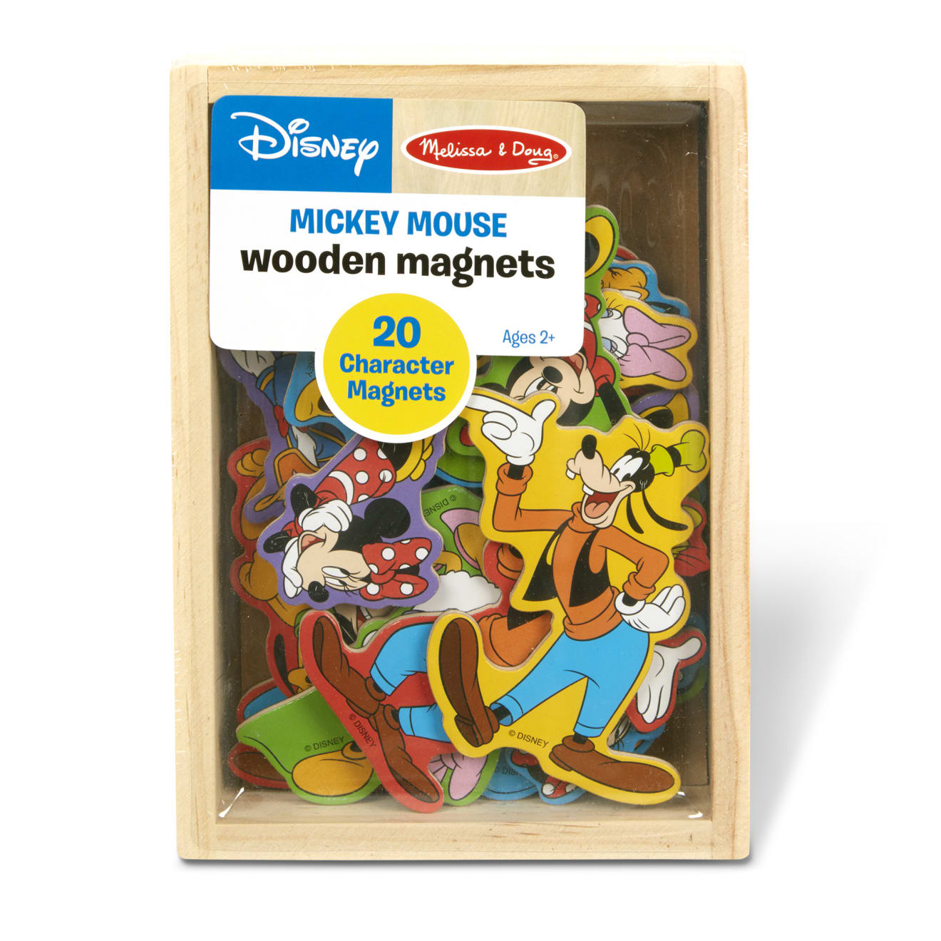 Melissa & Doug Disney Mickey Mouse Wooden Magnets - Image 3