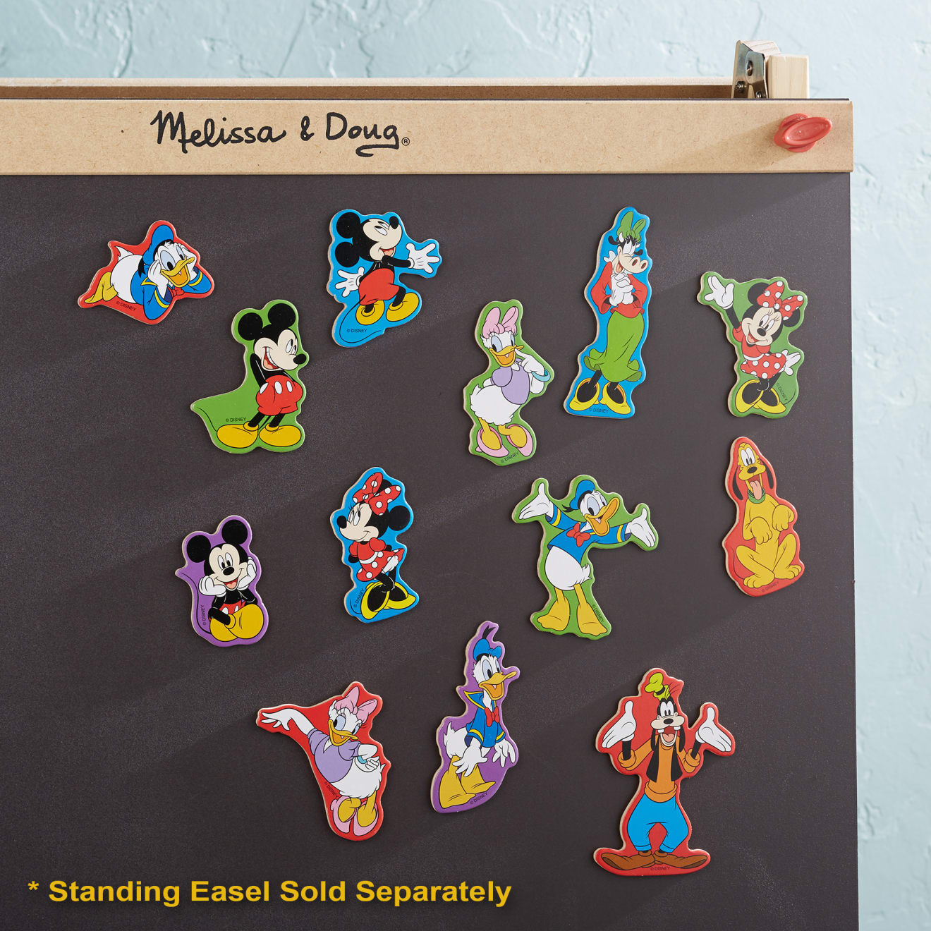 Melissa & Doug Disney Mickey Mouse Wooden Magnets - Image 9