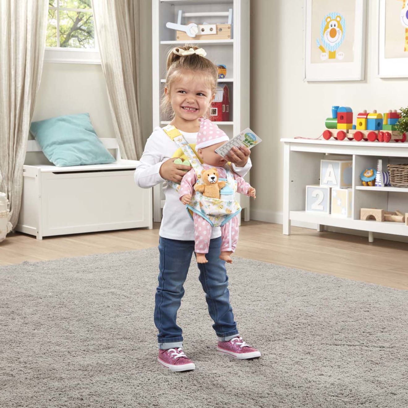 Melissa & Doug Mine to Love Carrier Play Set - Image 2