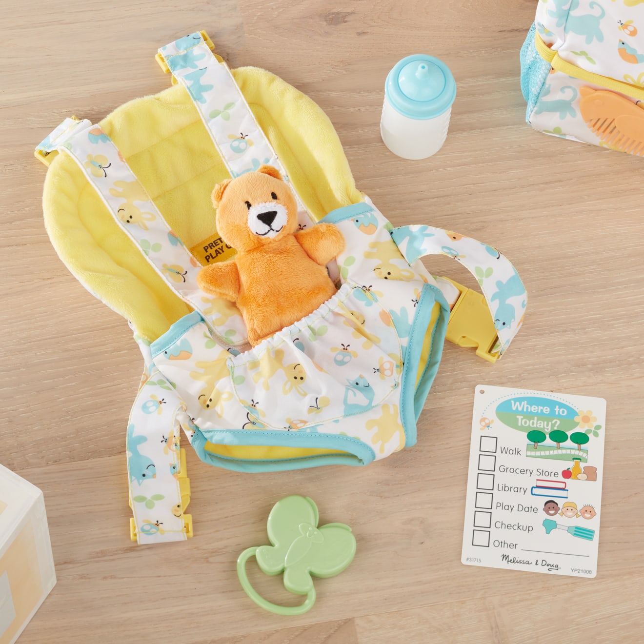 Melissa & Doug Mine to Love Carrier Play Set - Image 4