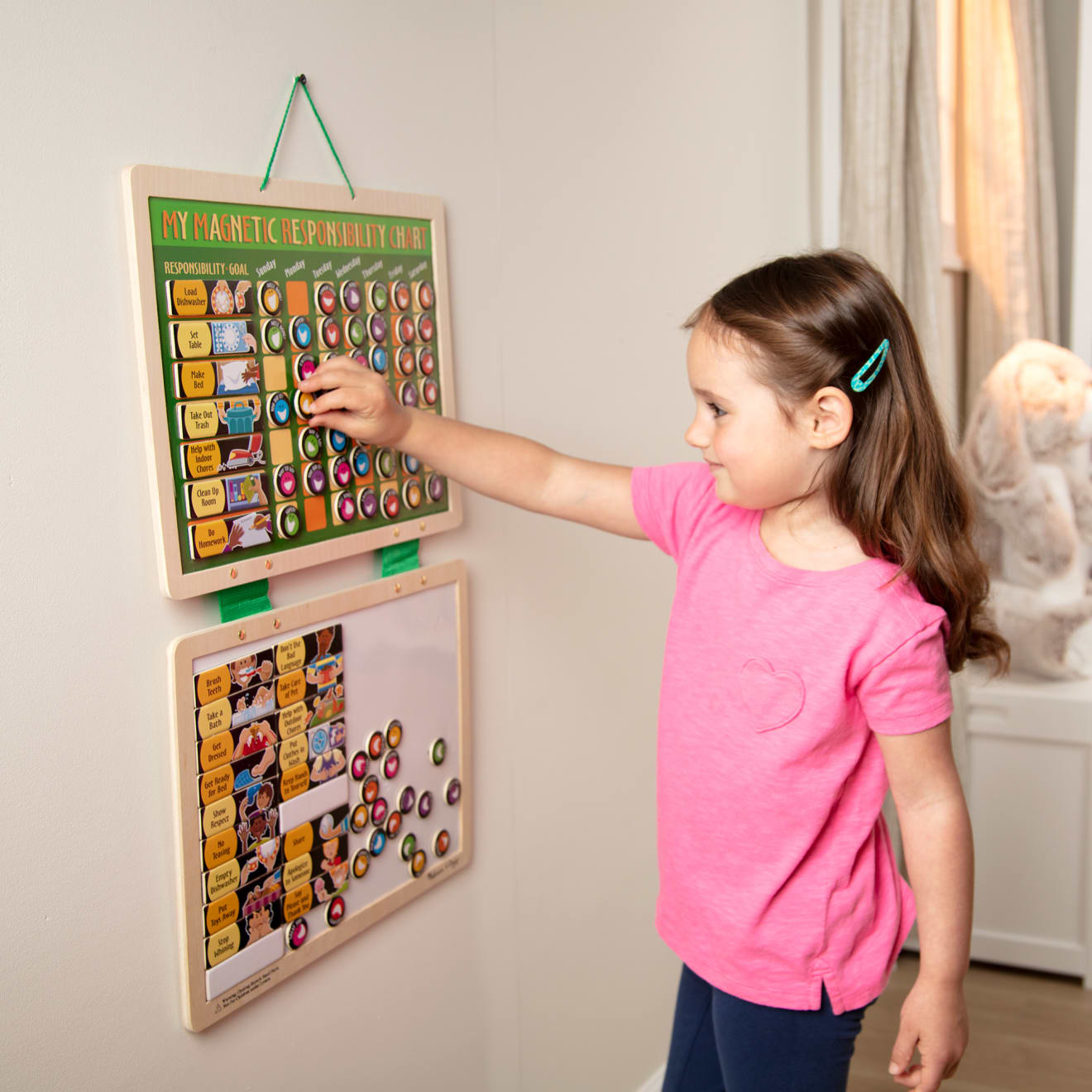 Melissa & Doug Magnetic Responsibility Chart - Chore Chart - Image 5