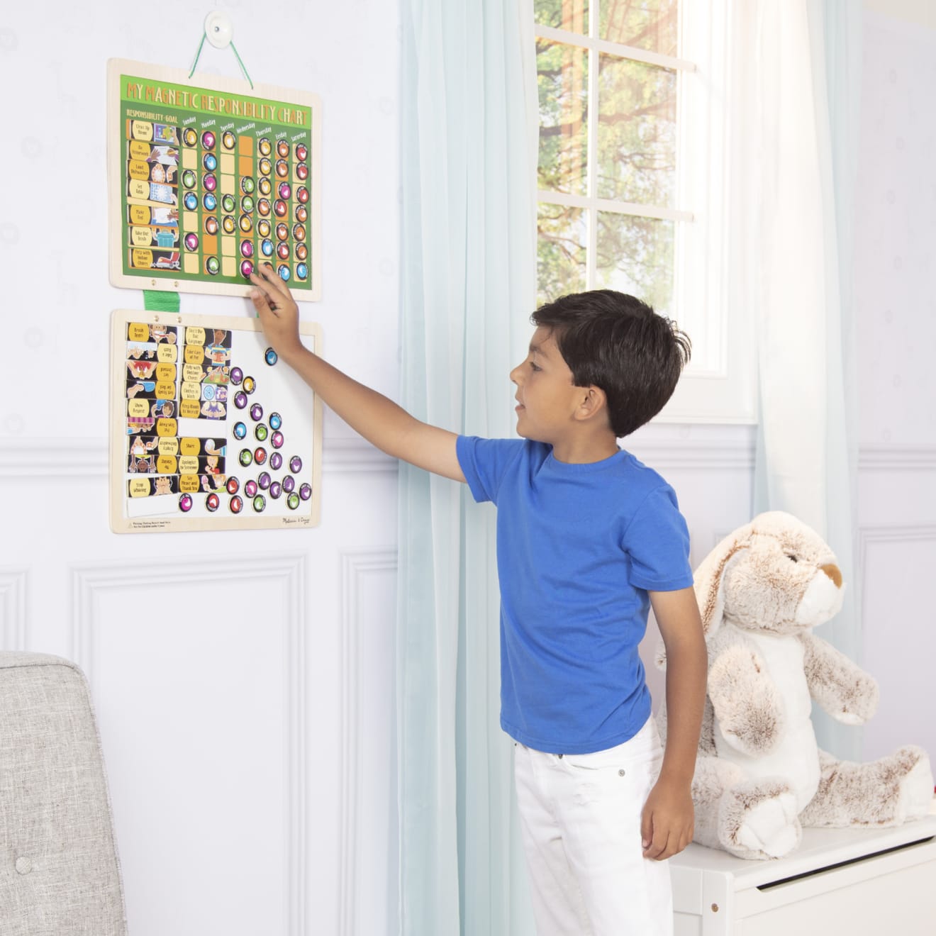 Melissa & Doug Magnetic Responsibility Chart - Chore Chart - Image 7