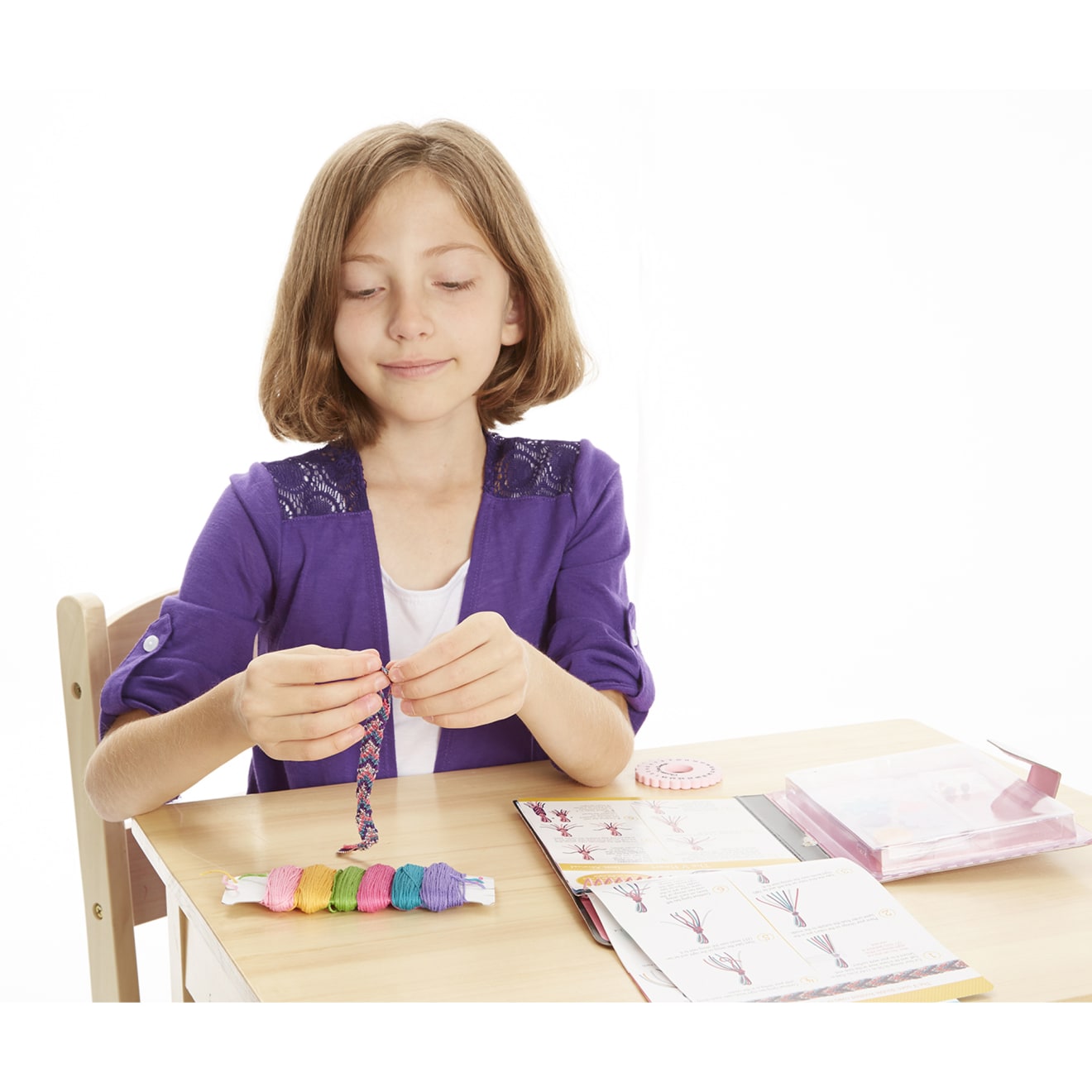 Melissa & Doug On the Go Crafts - Friendship Bracelets - Image 8