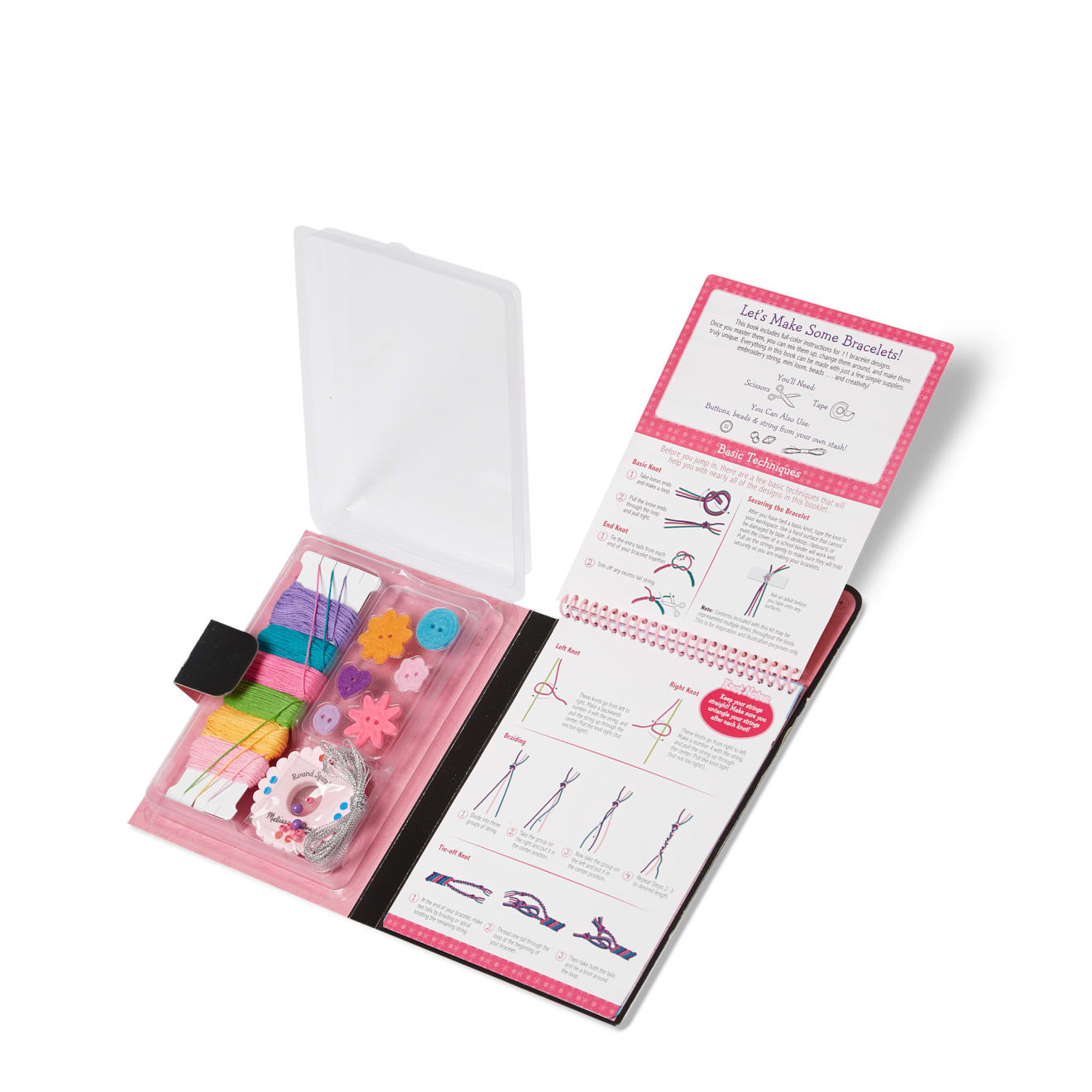 Melissa & Doug On the Go Crafts - Friendship Bracelets - Image 9