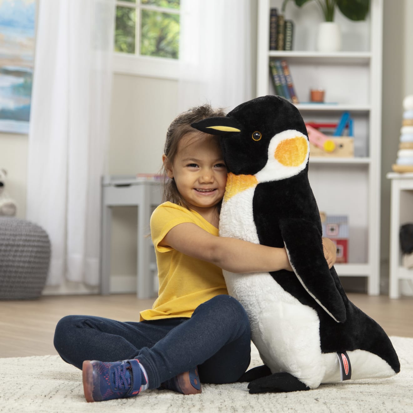 Melissa & Doug Penguin Giant Stuffed Animal - Image 6
