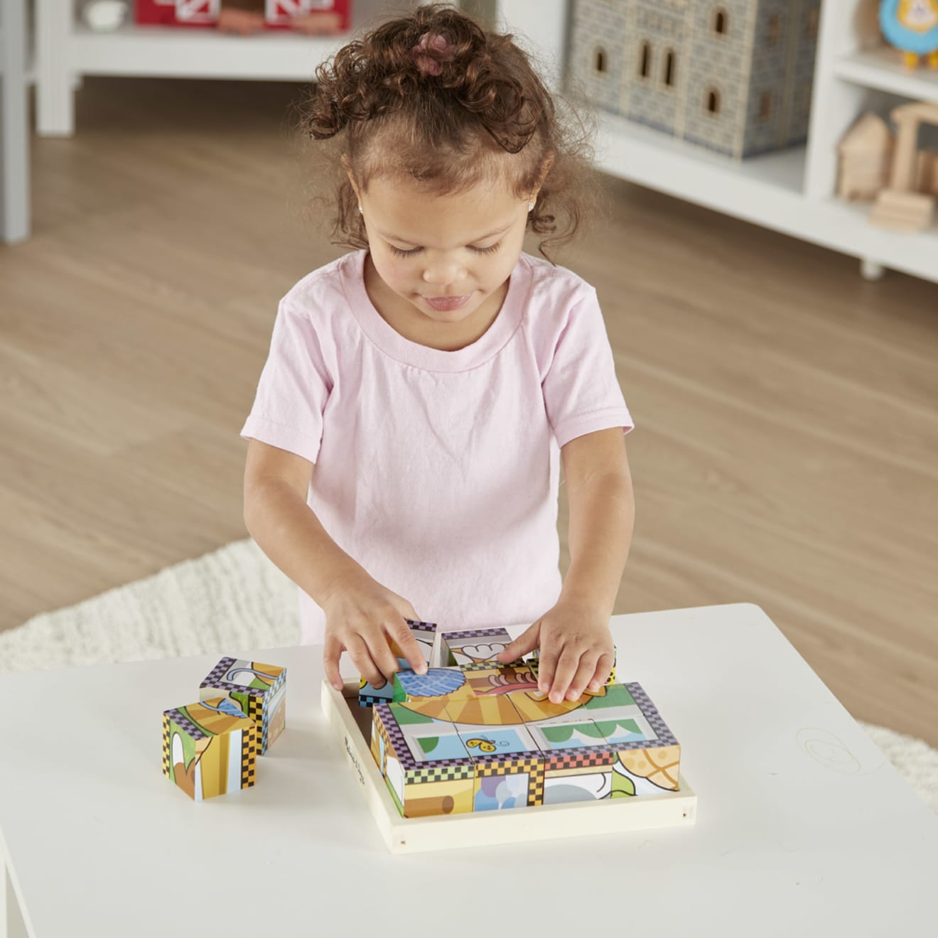 Melissa & Doug Pets Cube Puzzle - Image 2