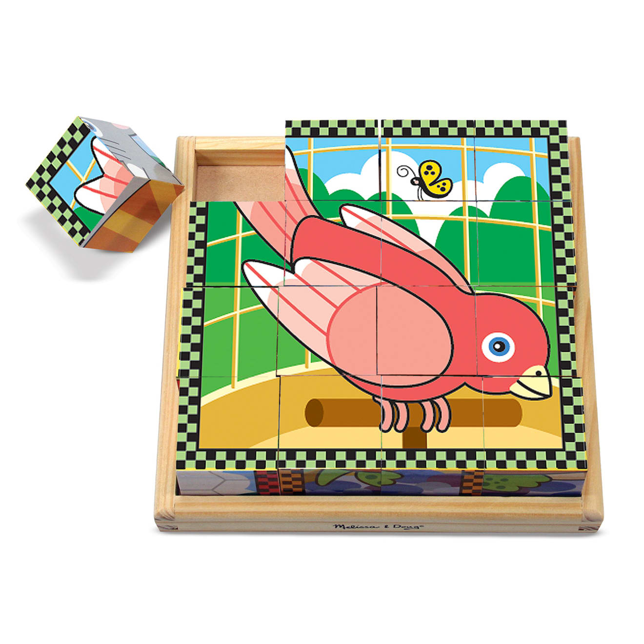 Melissa & Doug Pets Cube Puzzle - Image 5
