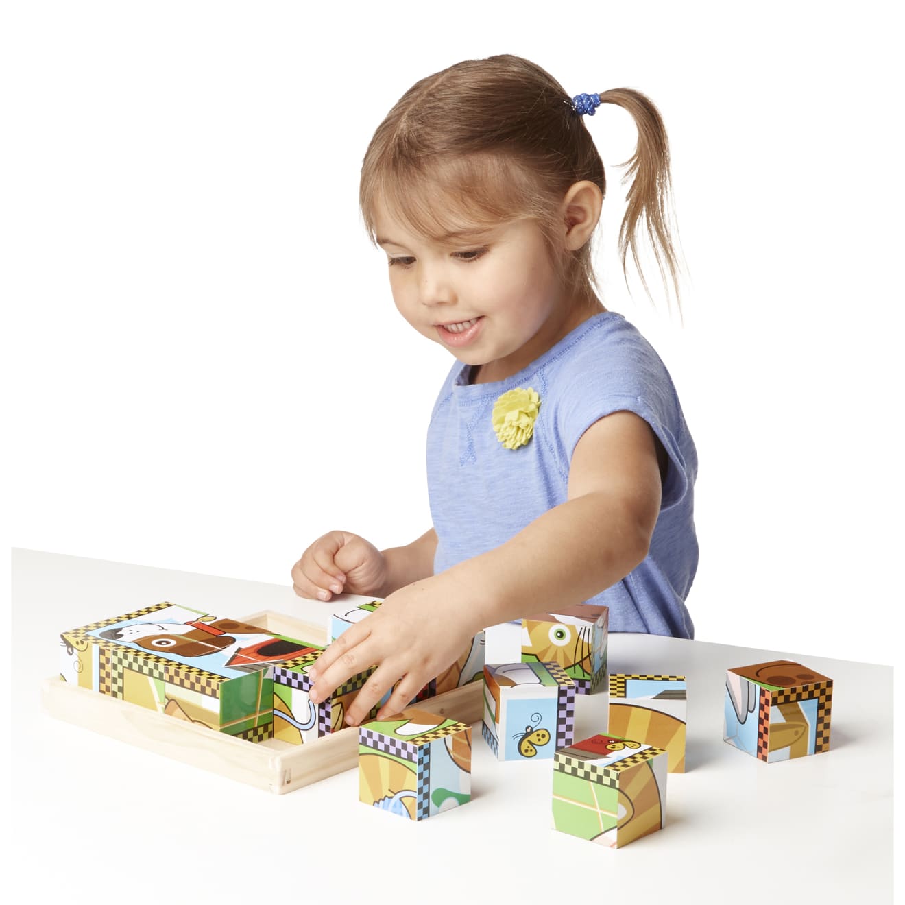 Melissa & Doug Pets Cube Puzzle - Image 8