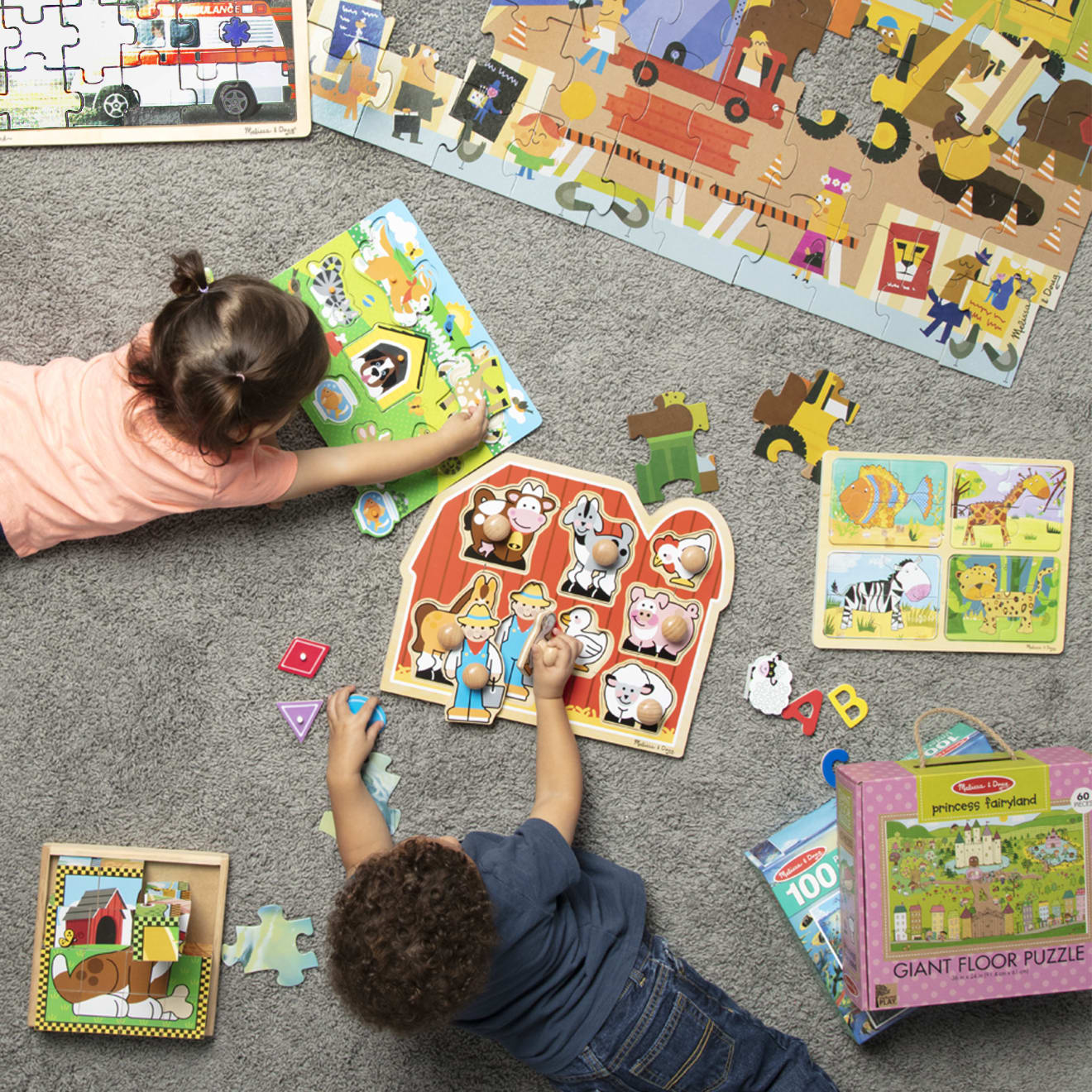 Melissa & Doug Pets Peg Puzzle - 8 Pieces - Image 9