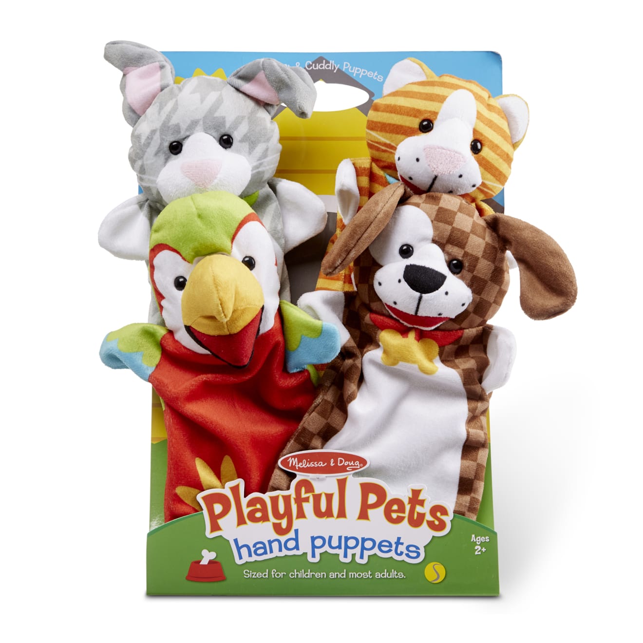 Melissa & Doug Playful Pets Hand Puppets - Image 3