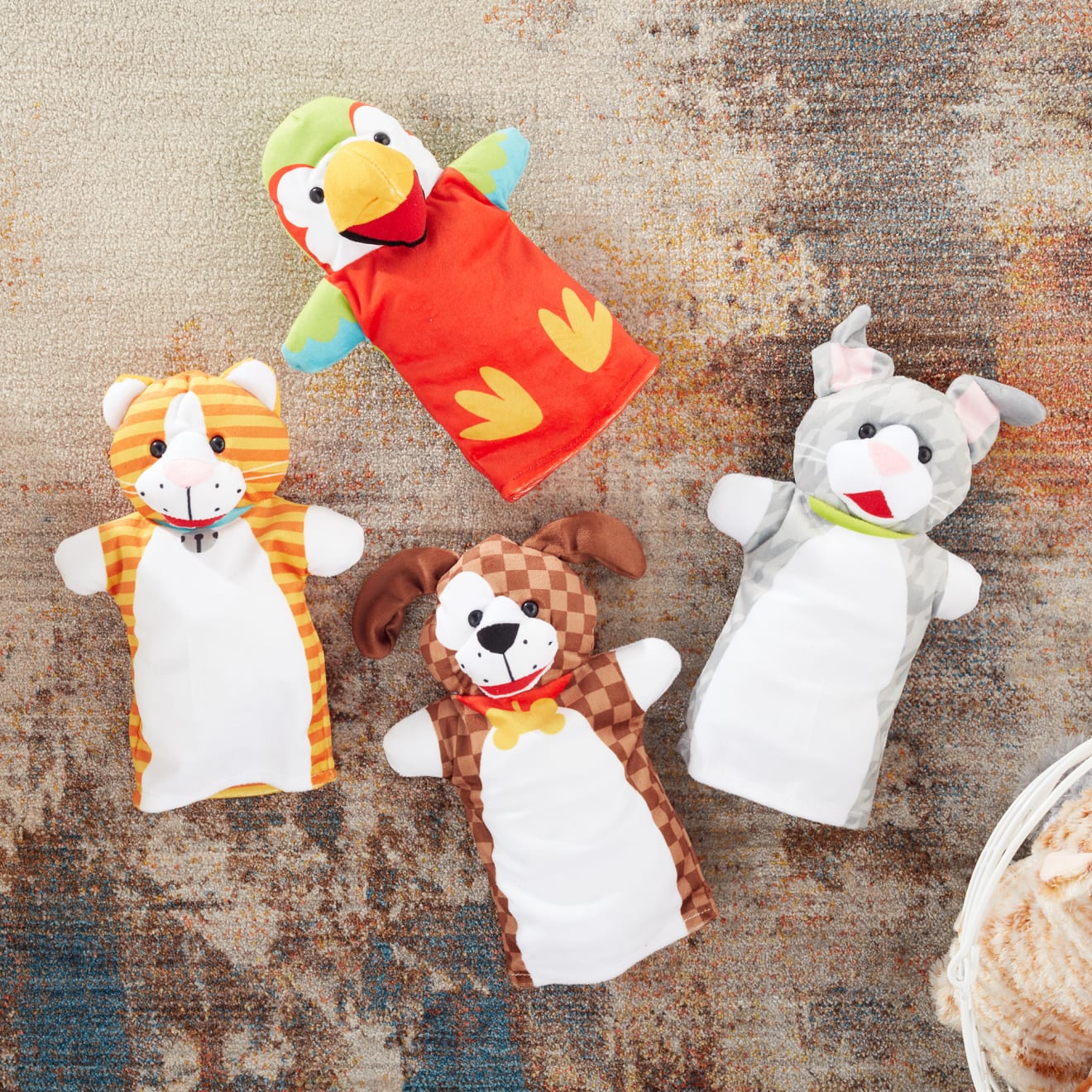 Melissa & Doug Playful Pets Hand Puppets - Image 4